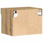 Set mobile TV con led 2 pcs Rovere artigianale 40 x 30 x 30 cm