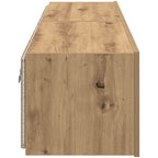 Mobile TV da parete 2 pcs Rovere artigianale 80 x 35 x 31 cm