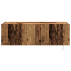 Mobile TV da parete 2 pcs Legno vecchio 100 x 35 x 31 cm