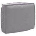 Cuscino Grigio 50 x 40 x 12 cm Tessuto Oxford