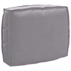 Cuscino Grigio 50 x 40 x 12 cm Tessuto Oxford