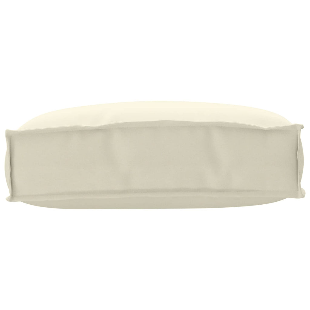 Cuscino Crema 50 x 40 x 12 cm Tessuto Oxford