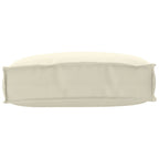 Cuscino Crema 50 x 40 x 12 cm Tessuto Oxford