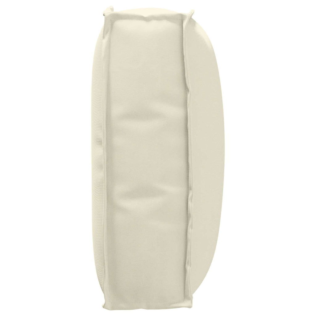 Cuscino Crema 50 x 40 x 12 cm Tessuto Oxford