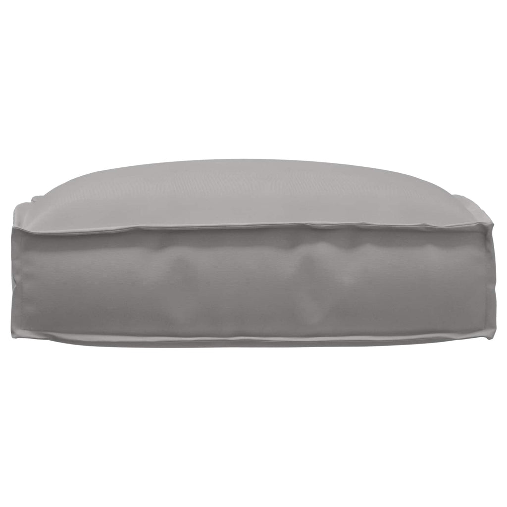 Cuscino Grigio 50 x 50 x 12 cm Tessuto Oxford