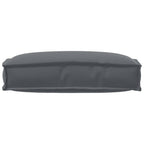 Cuscino Antracite 60 x 40 x 12 cm Tessuto Oxford