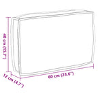 Cuscino Talpa 60 x 40 x 12 cm Tessuto Oxford