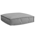 Cuscino Grigio 60 x 60 x 12 cm Tessuto Oxford