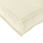Cuscino Crema 60 x 60 x 12 cm Tessuto Oxford