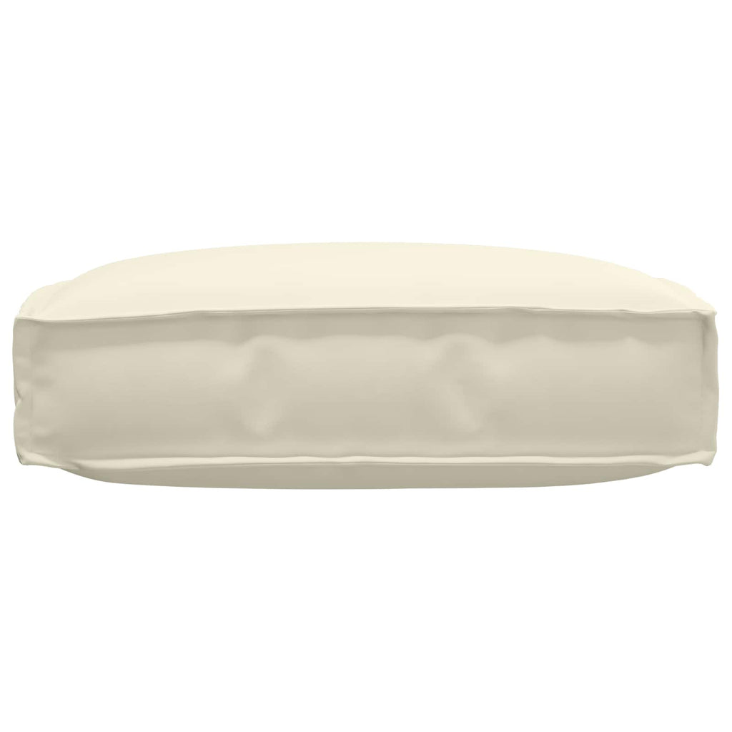 Cuscino Crema 60 x 60 x 12 cm Tessuto Oxford