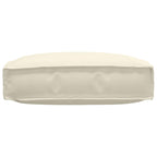 Cuscino Crema 60 x 60 x 12 cm Tessuto Oxford
