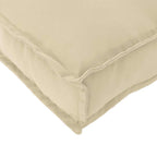 Cuscino Beige 80 x 80 x 12 cm Tessuto Oxford