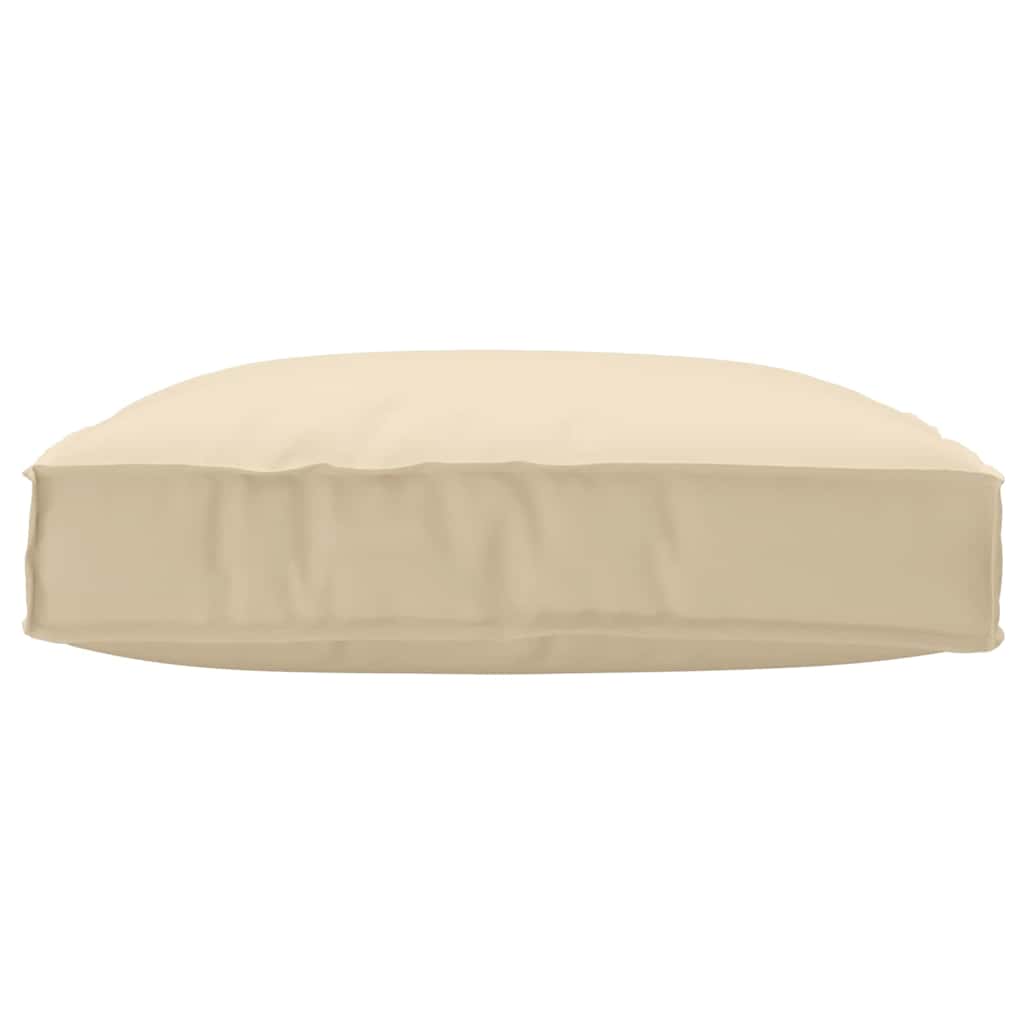 Cuscino Beige 80 x 80 x 12 cm Tessuto Oxford
