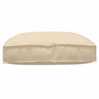 Cuscino Beige 80 x 80 x 12 cm Tessuto Oxford