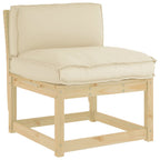 Cuscino Beige 80 x 40 x 12 cm Tessuto Oxford