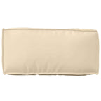 Cuscino Beige 80 x 40 x 12 cm Tessuto Oxford