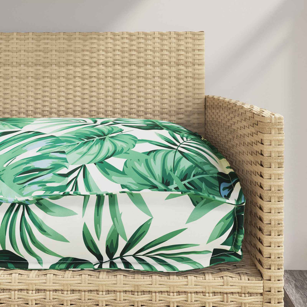 Cuscino Motivo Foglia 120 x 60 x 12 cm Tessuto Oxford Foglia