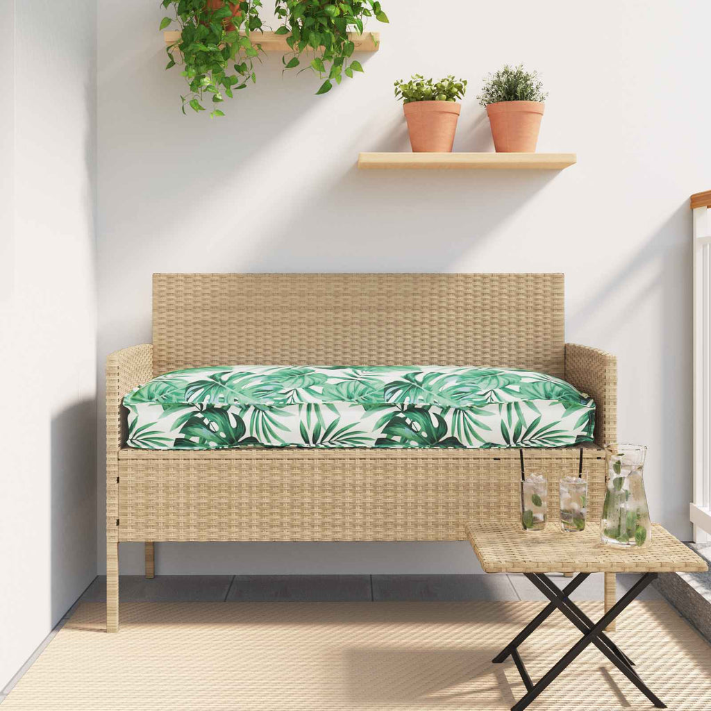 Cuscino Motivo Foglia 120 x 60 x 12 cm Tessuto Oxford Foglia