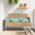 Cuscino Motivo Foglia 120 x 60 x 12 cm Tessuto Oxford Foglia