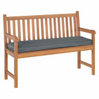 Cuscino Antracite 140 x 40 x 8 cm Tessuto Oxford