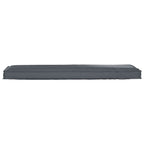 Cuscino Antracite 140 x 40 x 8 cm Tessuto Oxford