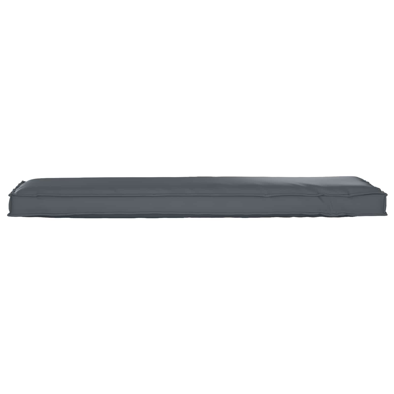 Cuscino Antracite 140 x 40 x 8 cm Tessuto Oxford