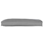 Set di Cuscini per Pallet 2 pcs Grigio 100 x 40 x 8 cm