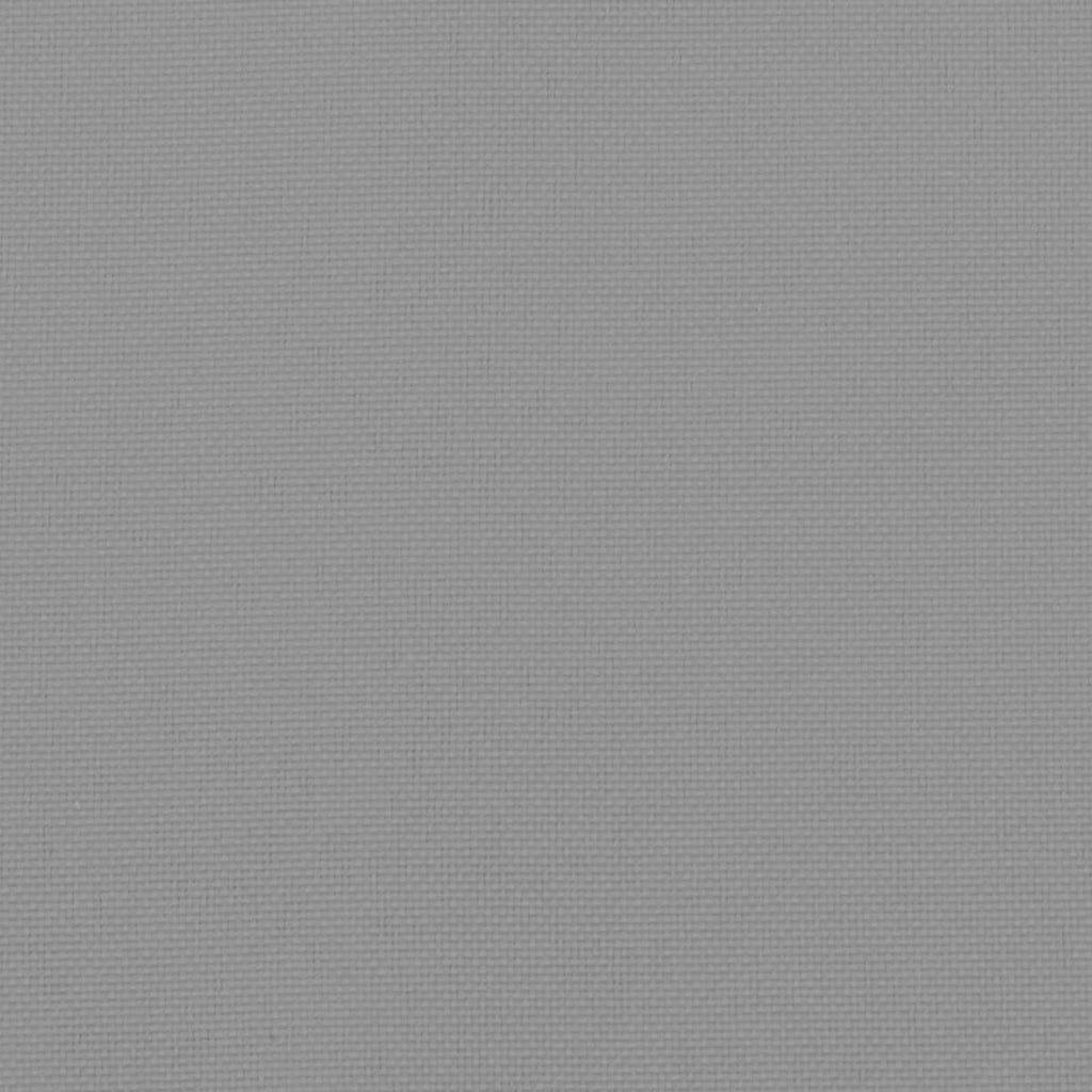 Set di Cuscini per Pallet 2 pcs Grigio 100 x 40 x 8 cm