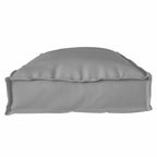 Set di Cuscini per Pallet 2 pcs Grigio 100 x 40 x 8 cm