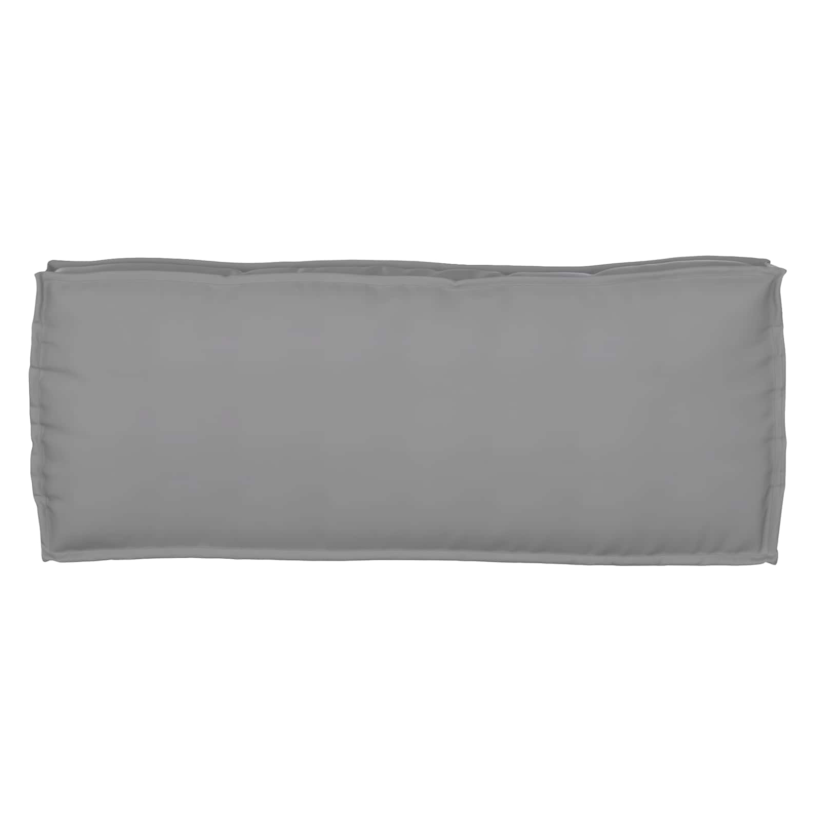 Set di Cuscini per Pallet 2 pcs Grigio 100 x 40 x 8 cm