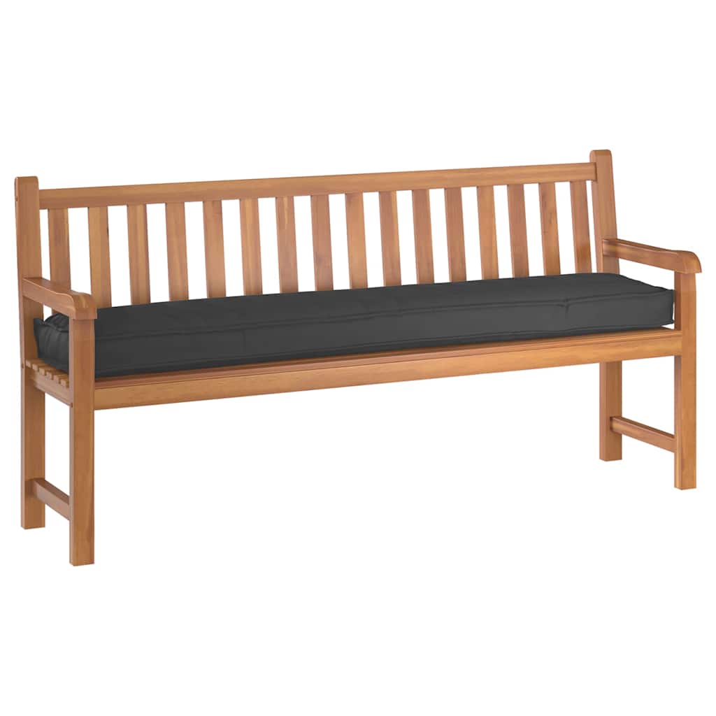 Set di Cuscini per Pallet 2 pcs Nero 200 x 40 x 8 cm