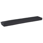 Set di Cuscini per Pallet 2 pcs Nero 200 x 40 x 8 cm