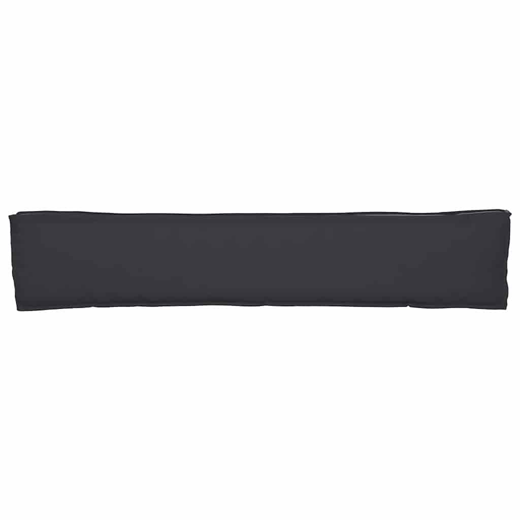 Set di Cuscini per Pallet 2 pcs Nero 200 x 40 x 8 cm