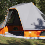 Tenda Tipi Grigio e arancione 466 x 310 x 240 cm taffetà