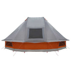 Tenda Tipi Grigio e arancione 466 x 310 x 240 cm taffetà