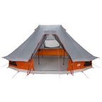 Tenda Tipi Grigio e arancione 466 x 310 x 240 cm taffetà