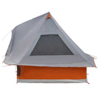 Tenda Tipi Grigio e arancione 466 x 310 x 240 cm taffetà