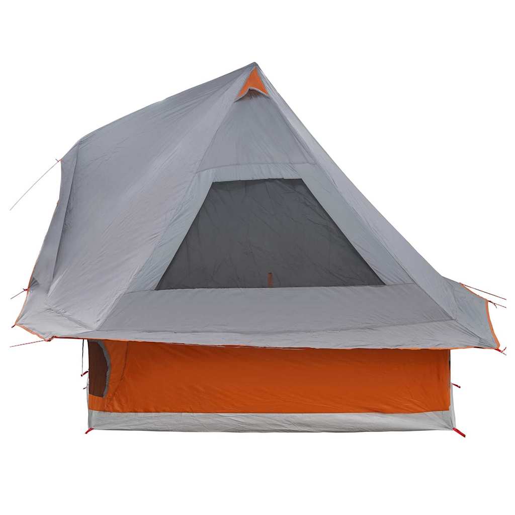 Tenda Tipi Grigio e arancione 466 x 310 x 240 cm taffetà