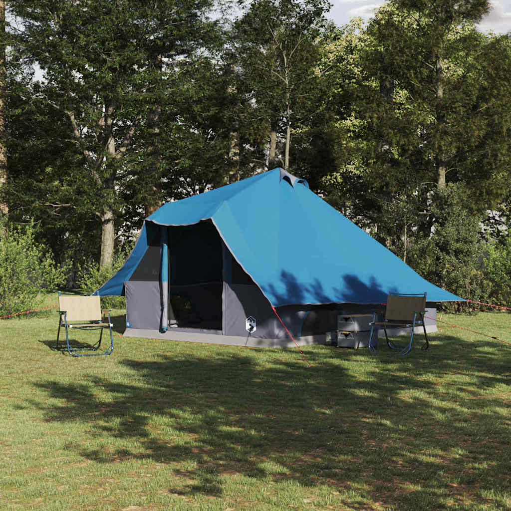 Tenda Tipi con tetto Blu 358 x 296 x 258 cm taffetà