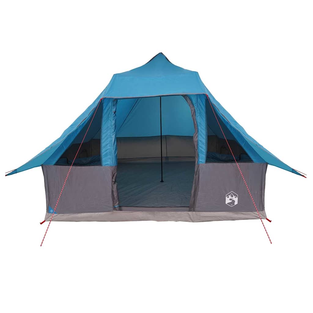 Tenda Tipi con tetto Blu 358 x 296 x 258 cm taffetà