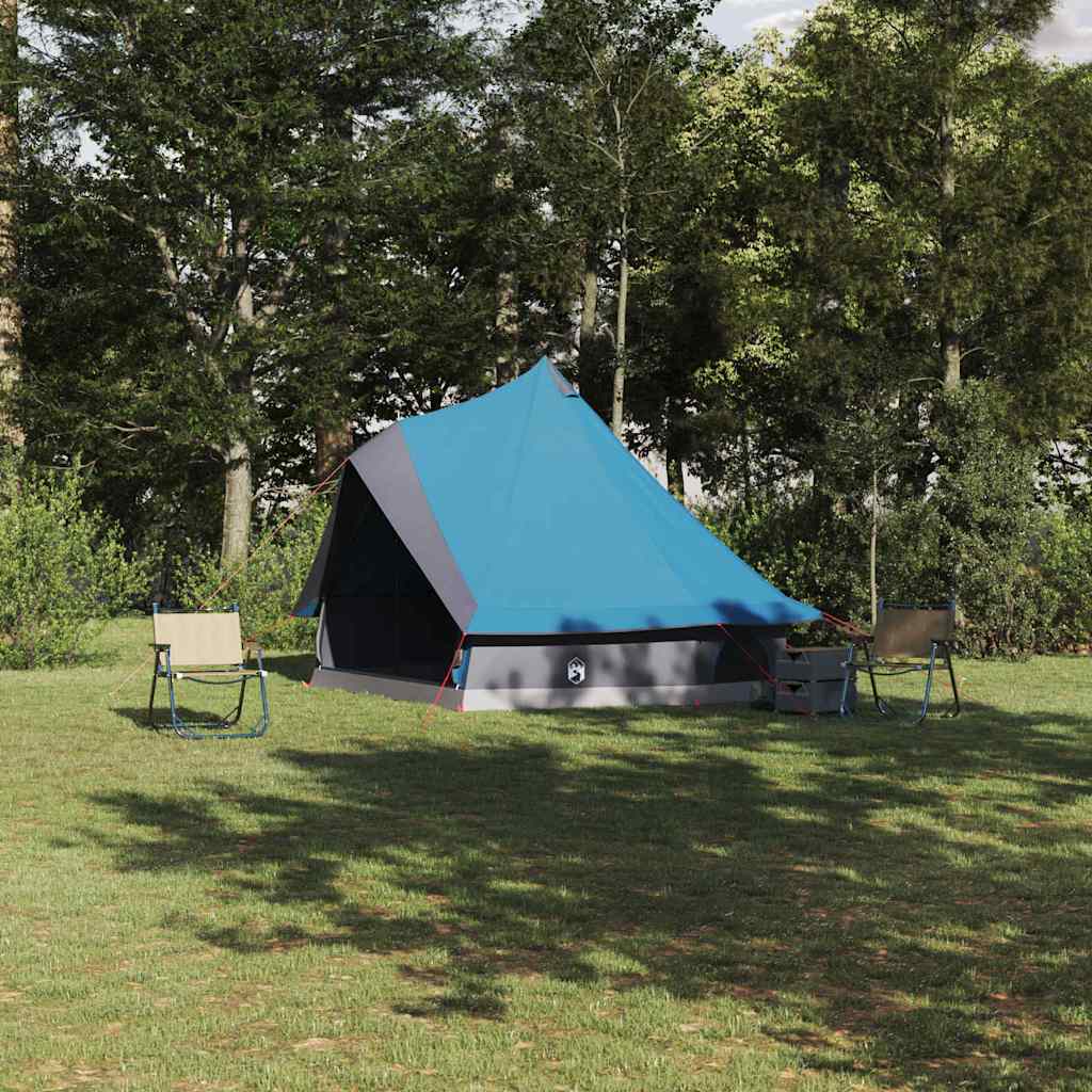 Tenda Tipi con tetto Blu 400 x 346 x 250 cm taffetà