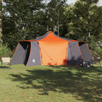 Tenda Tipi Grigio e arancione 492 x 492 x 275 cm taffetà