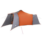 Tenda Tipi Grigio e arancione 492 x 492 x 275 cm taffetà