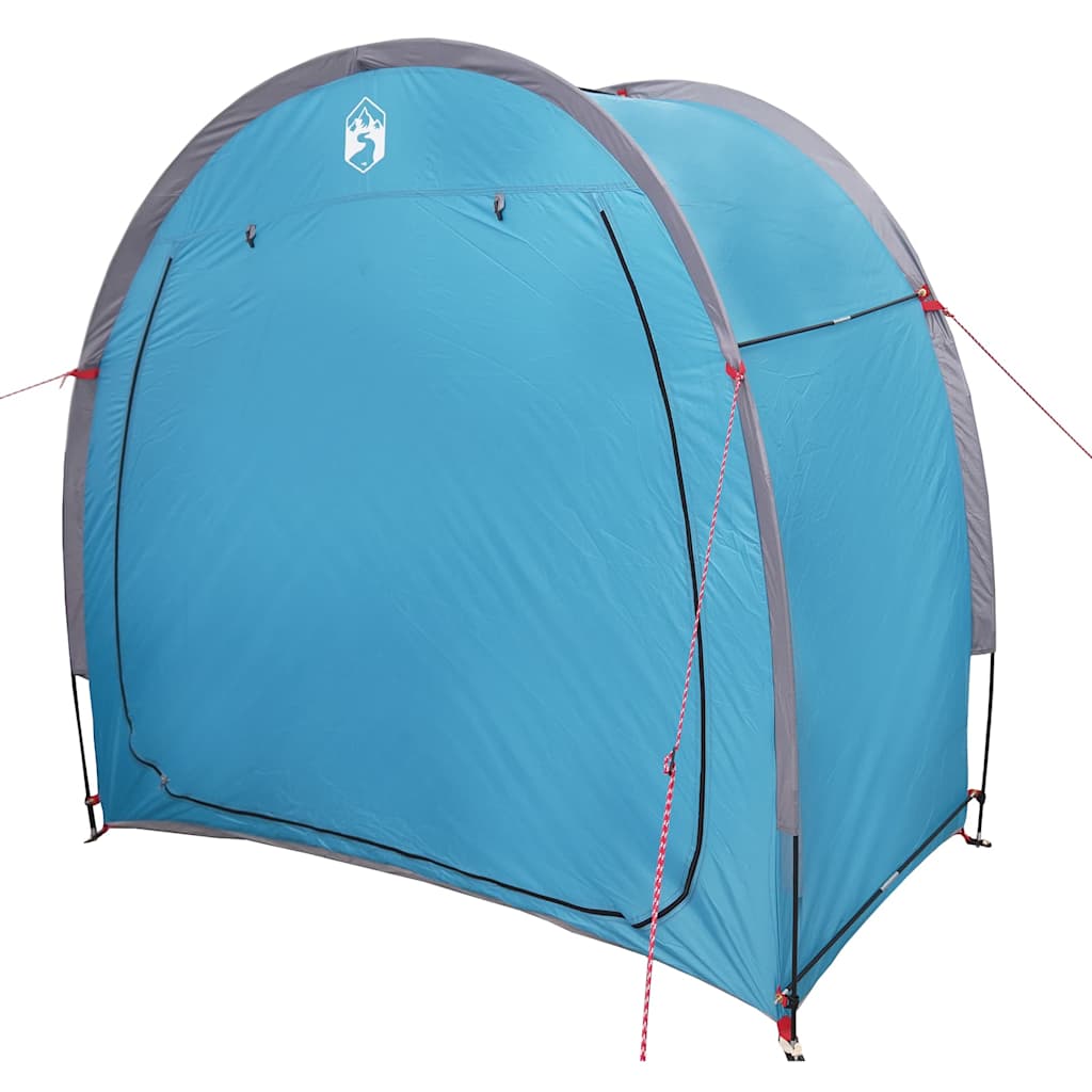 Tenda porta biciclette con tetto Blu 210 x 90 x 174 cm