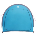 Tenda porta biciclette con tetto Blu 210 x 90 x 174 cm