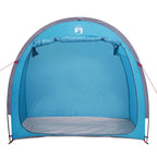 Tenda porta biciclette con tetto Blu 210 x 90 x 174 cm