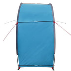 Tenda porta biciclette con tetto Blu 210 x 90 x 174 cm
