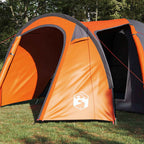 Tenda a Cupola Cupola Grigio e arancione 384 x 254 x 170 cm