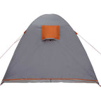 Tenda a Cupola Cupola Grigio e arancione 384 x 254 x 170 cm