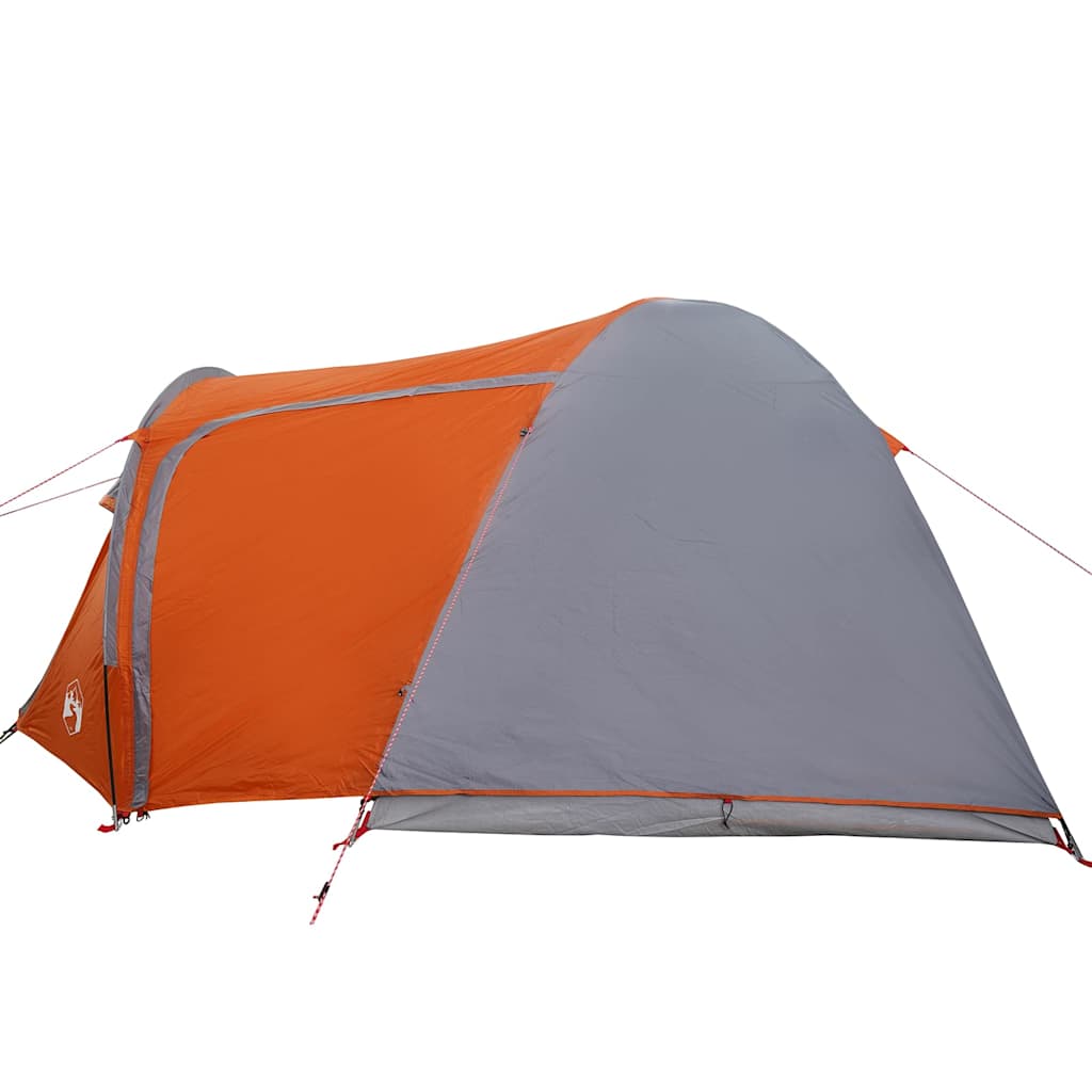 Tenda a Cupola Cupola Grigio e arancione 384 x 254 x 170 cm